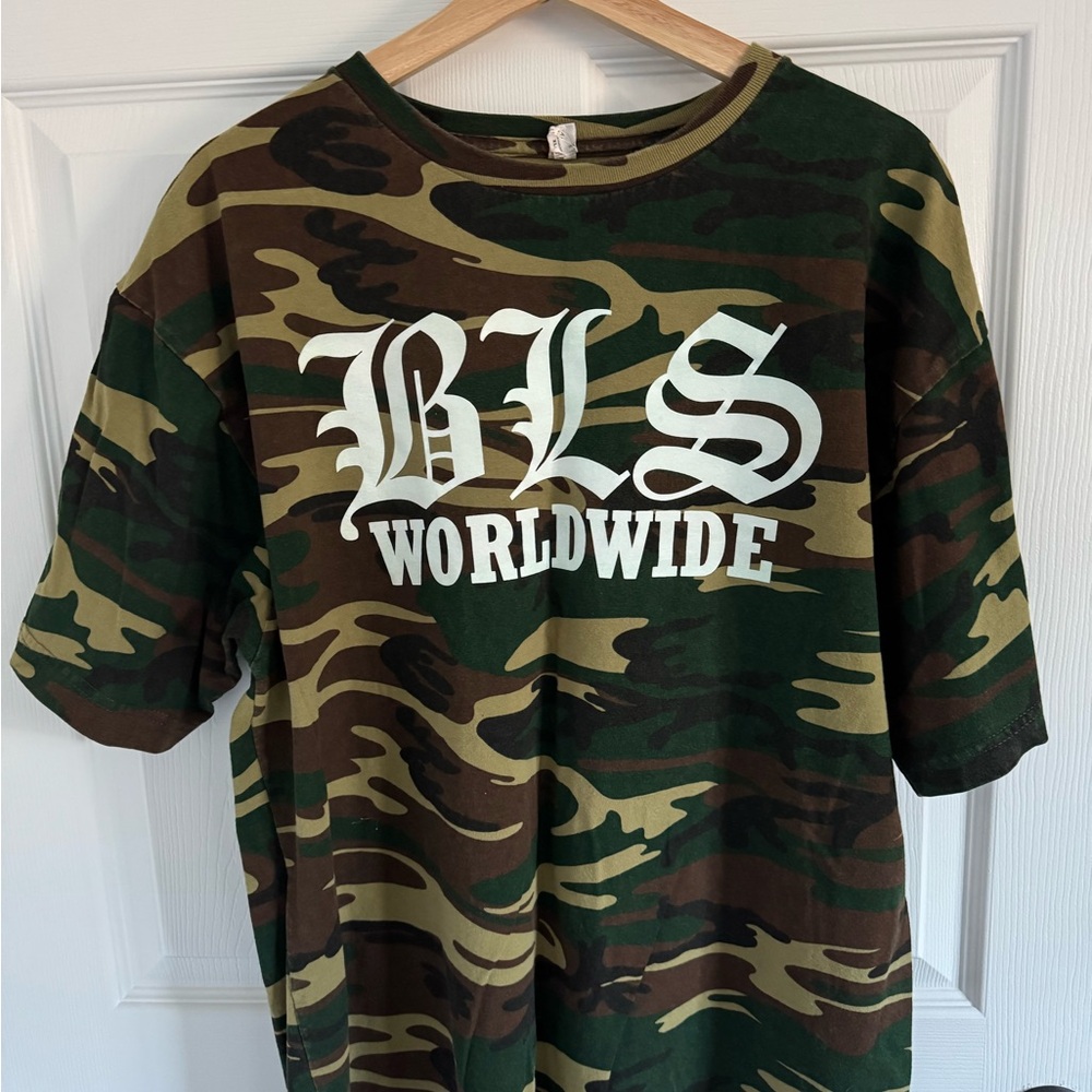 Camouflage BLS Worldwide T-Shirt XL